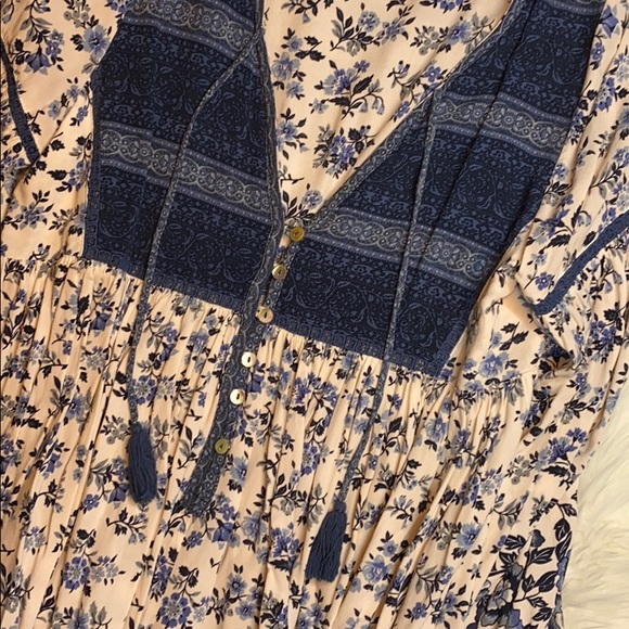 Spell Elle Boho Dress in Indigo - Picture 11 of 12